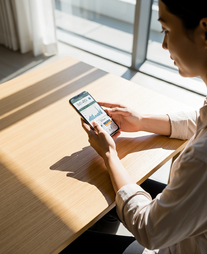 Modern mobile banking experience