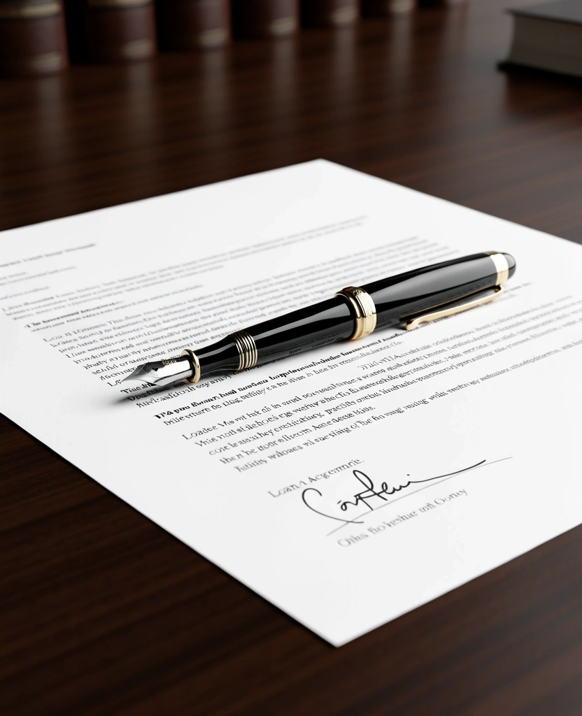 Documenting financial agreements